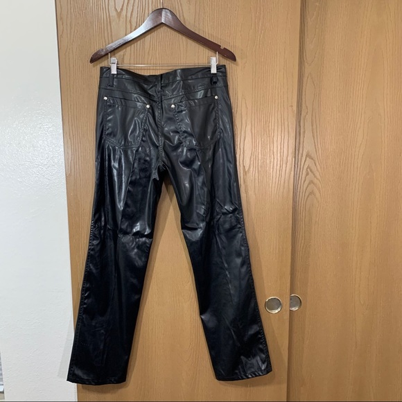 Daang Goodman TRIPP NYC Faux Leather Emo Goth Pant - Picture 7 of 10
